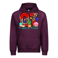 Mauve Wine ot occupational therapist Urban Hoodie - Zillion Design Studio