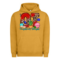 Pigment Peanut Butter ot occupational therapist Urban Hoodie - Zillion Design Studio
