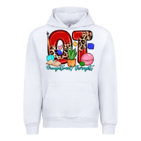 White ot occupational therapist Urban Hoodie - Zillion Design Studio