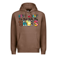 Chestnut don t worry i ve had both my shots Premium Hoodie - Zillion Design Studio
