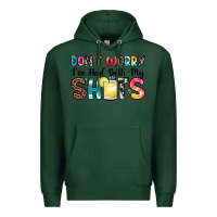 Sports Green don t worry i ve had both my shots Premium Hoodie - Zillion Design Studio