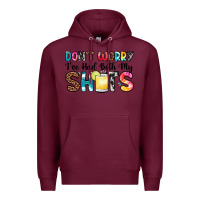 Burgundy don t worry i ve had both my shots Premium Hoodie - Zillion Design Studio
