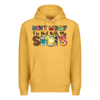 Mustard don t worry i ve had both my shots Premium Hoodie - Zillion Design Studio