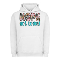 Pigment Lunar Rock nope not today Urban Hoodie - Zillion Design Studio