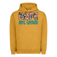 Pigment Peanut Butter nope not today Urban Hoodie - Zillion Design Studio