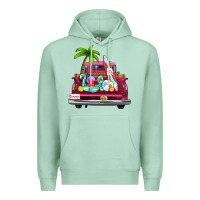 Seafoam summer truck farm truck Premium Hoodie - Zillion Design Studio