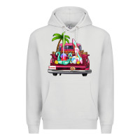 Dove Grey summer truck farm truck Premium Hoodie - Zillion Design Studio