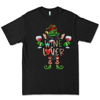 Black I'm The wine Lover Elf Premium Tee - CowhideDigitalArt