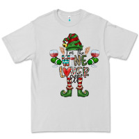 Dove Grey I'm The wine Lover Elf Premium Tee - CowhideDigitalArt