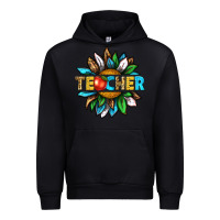 Black teacher sunflower tbw Urban Hoodie - texasbilliewilder