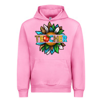 Fuchsia Pink teacher sunflower tbw Urban Hoodie - texasbilliewilder