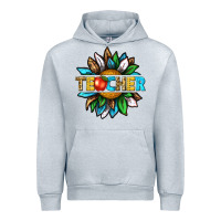 Heather Grey teacher sunflower tbw Urban Hoodie - texasbilliewilder