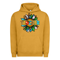 Pigment Peanut Butter teacher sunflower tbw Urban Hoodie - texasbilliewilder