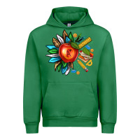 Emerald teacher sunflower Urban Hoodie - texasbilliewilder