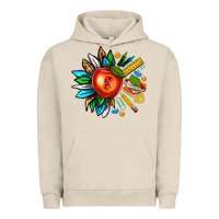 Pigment French Oak teacher sunflower Urban Hoodie - texasbilliewilder
