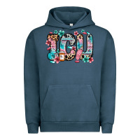 Pigment Midnight Navy icu intensive care unit Urban Hoodie - Zillion Design Studio