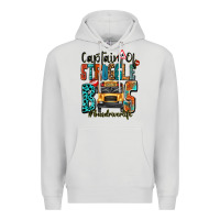 Dove Grey captain of struggle bus busdriver life Premium Hoodie - texasbilliewilder