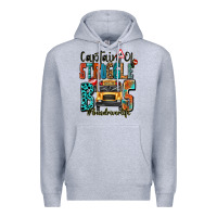 Heather Grey captain of struggle bus busdriver life Premium Hoodie - texasbilliewilder