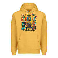 Mustard captain of struggle bus busdriver life Premium Hoodie - texasbilliewilder