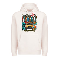 Pale Pink captain of struggle bus busdriver life Premium Hoodie - texasbilliewilder