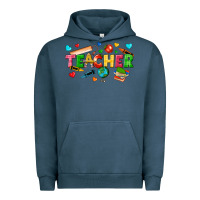 Pigment Midnight Navy teacher Urban Hoodie - texasbilliewilder