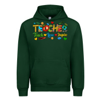 Forest Green teacher teach love inspire tbw Urban Hoodie - texasbilliewilder