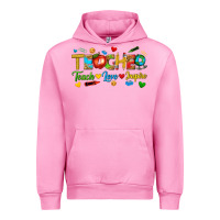 Fuchsia Pink teacher teach love inspire tbw Urban Hoodie - texasbilliewilder
