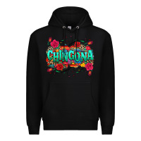 Black chingona Premium Hoodie - texasbilliewilder