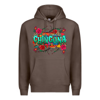 Coffee chingona Premium Hoodie - texasbilliewilder