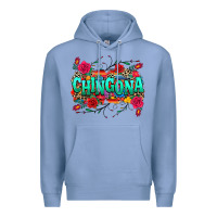 Colony Blue chingona Premium Hoodie - texasbilliewilder