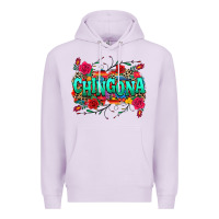 Lilac chingona Premium Hoodie - texasbilliewilder