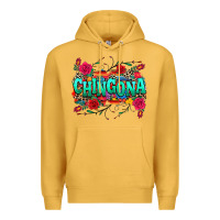 Mustard chingona Premium Hoodie - texasbilliewilder