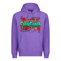 Purple chingona Premium Hoodie - texasbilliewilder