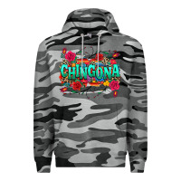 Slate Camo chingona Premium Hoodie - texasbilliewilder
