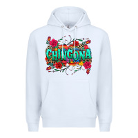 White chingona Premium Hoodie - texasbilliewilder