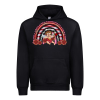 Black valentine's day cupid rainbow Urban Hoodie - RanaPortraitStore
