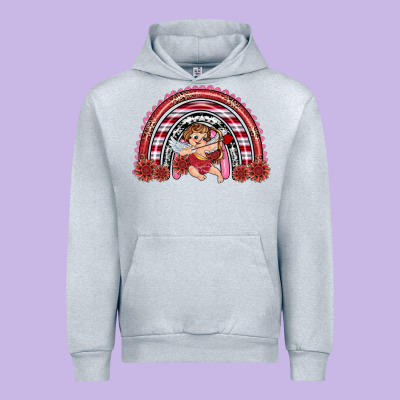 Urban Hoodie valentine's day cupid rainbow
