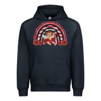 Navy valentine's day cupid rainbow Urban Hoodie - RanaPortraitStore