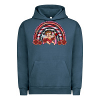 Pigment Midnight Navy valentine's day cupid rainbow Urban Hoodie - RanaPortraitStore