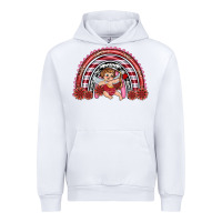 White valentine's day cupid rainbow Urban Hoodie - RanaPortraitStore