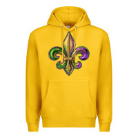 Lemon fleur de lis Premium Hoodie - RanaPortraitStore