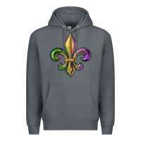 Rock fleur de lis Premium Hoodie - RanaPortraitStore