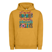 Pigment Peanut Butter i m not snarky i m just selectively polite Urban Hoodie - Zillion Design Studio