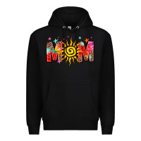 Black summer mom Premium Hoodie - Zillion Design Studio