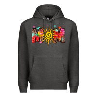Charcoal Heather summer mom Premium Hoodie - Zillion Design Studio