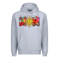 Heather Grey summer mom Premium Hoodie - Zillion Design Studio