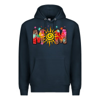 Navy summer mom Premium Hoodie - Zillion Design Studio