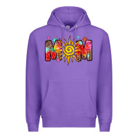 Purple summer mom Premium Hoodie - Zillion Design Studio