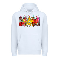White summer mom Premium Hoodie - Zillion Design Studio