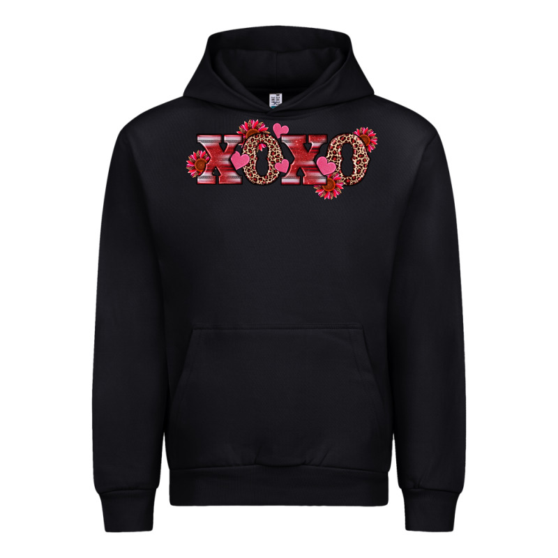 Valentine's Day Xoxo Sunflower Heart Urban Hoodie by RanaPortraitStore | Teevron